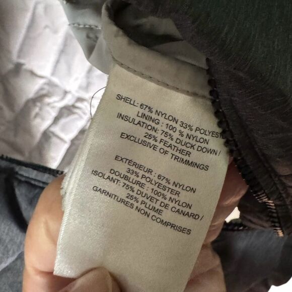 LOLE Montreal Claudia Down Full Zip Parka Winter Jacket Gray Women’s XL - Picture 4 of 5